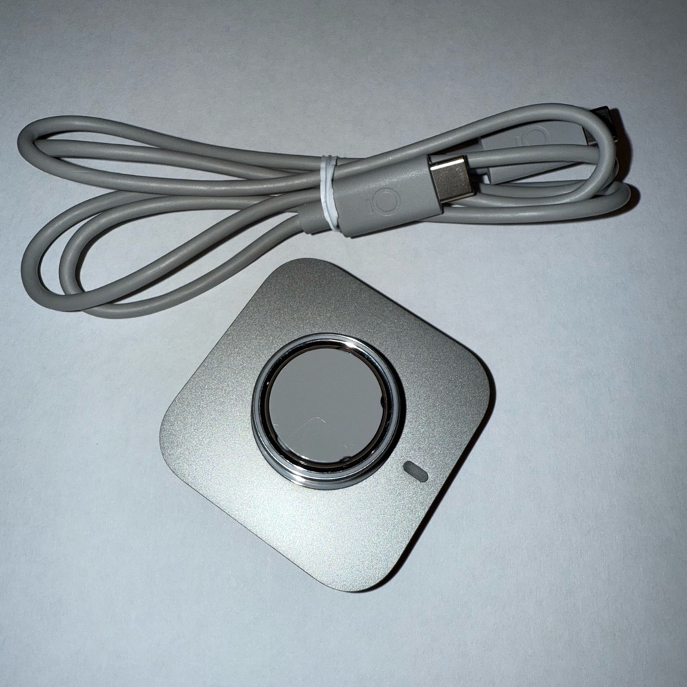 Oura Ring Gen 4 – Brushed Silver, Size 11